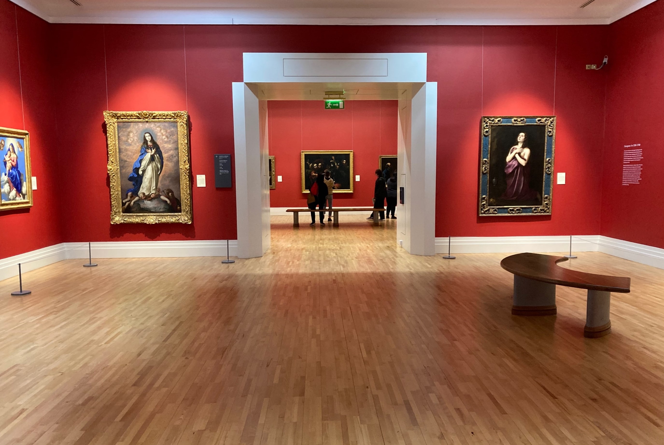 The impressive National Gallery is one of the free museums of Dublin.