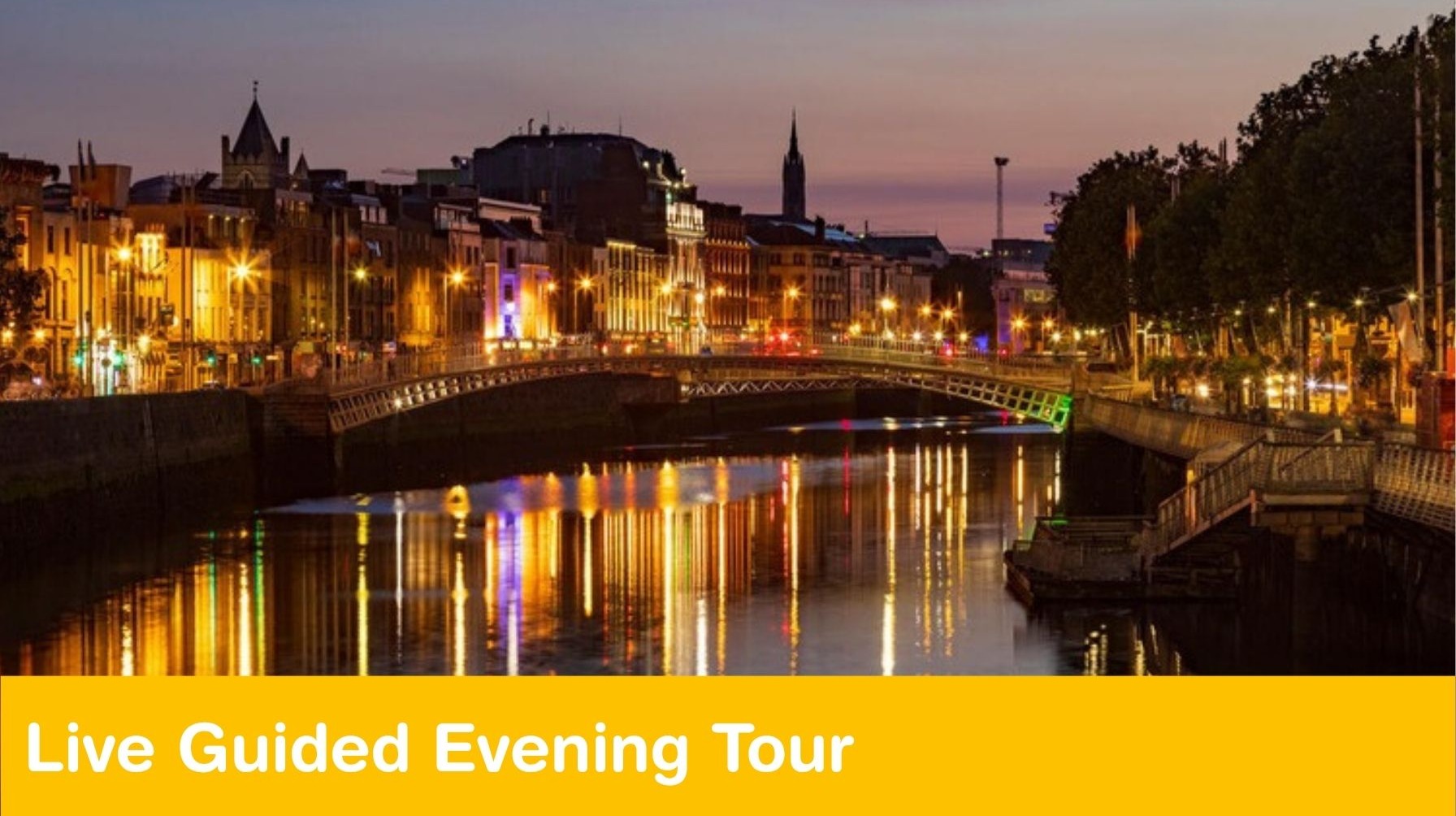 Lights Dublin City Sunrise