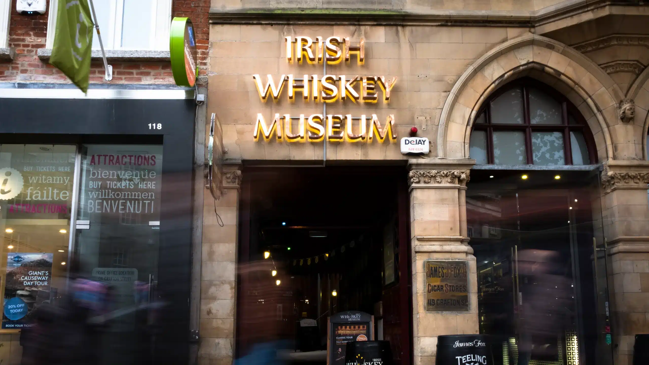 irish whiskey museum tour -city sightseeing dublin